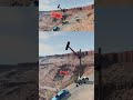 Car Gets Lifted and OBLITERATED – BeamNG.drive #shorts