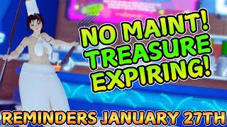 [PSO2 NGS] Treasure Scratch Expires! | Reminders Checklist For 1-27-2026