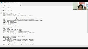 UAS Pengantar Coding Melly Maulidani (23058096)