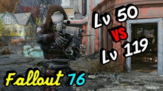 Fallout 76 | Lv 50 destroys Lv 119 Gamer with 6 hits | [PS4]