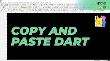 বাংলা - Copy and Paste Dart | TUKAdesign Video Help | CAD Pattern Making Software | Bangla