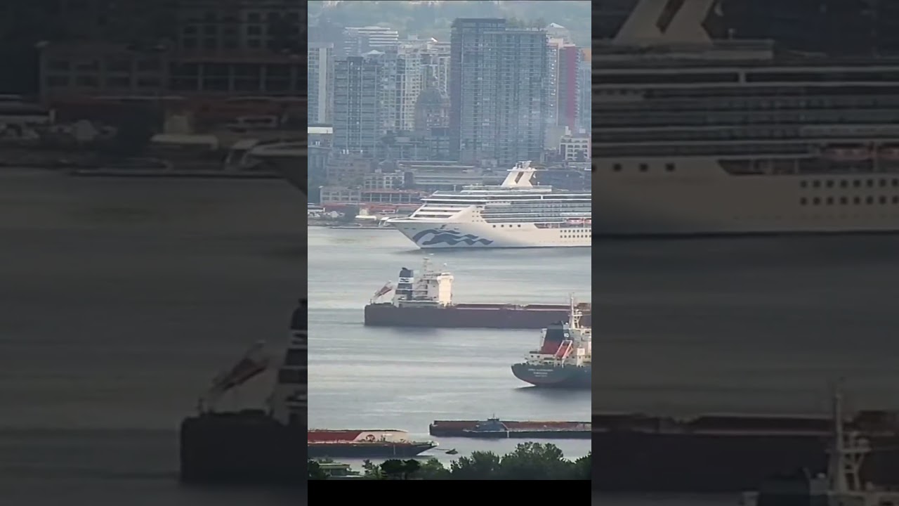 Orchestrated cruise ship departures to Alaska