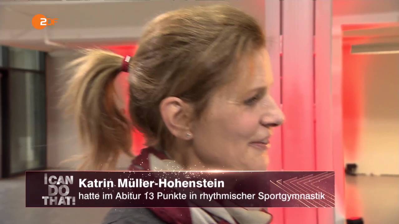 inmot!on Yo-Yo Show mit Katrin Müller-Hohenstein | I CAN DO THAT!  2016, ZDF