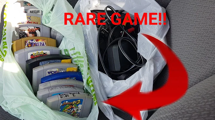 Insane N64 Pickup!! One Of The Rarest N64 Games!!