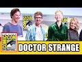 DOCTOR STRANGE Comic Con Panel - Benedict Cumberbatch, Tilda Swinton, Rachel McAdams, Mads Mikkelsen