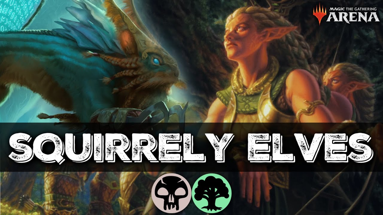 TOSKI ELF RAMP is INSANE!! 75% WINRATE in Kaldheim Standard | MTG Arena