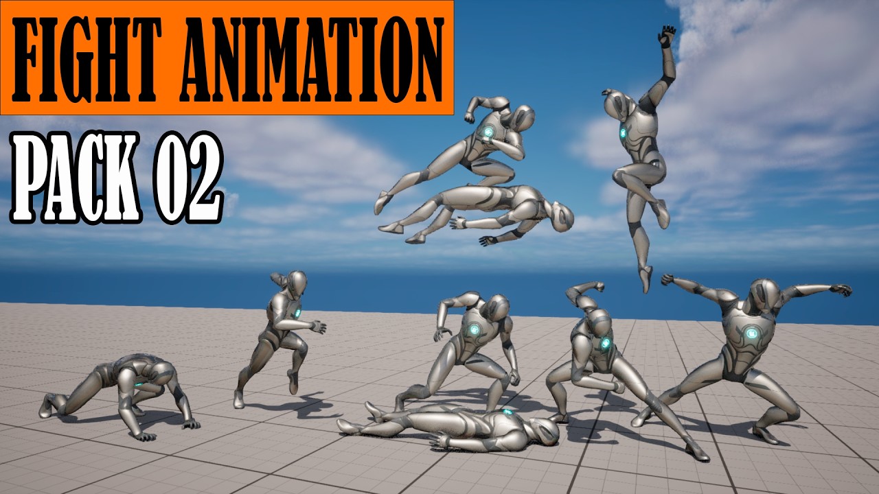 FIGHT ANIMATION PACK 02 (ARGUS STUDIO) - YouTube