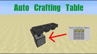 Minecraft - Auto Crafting Table in Vanilla (No Mods) (1.8)