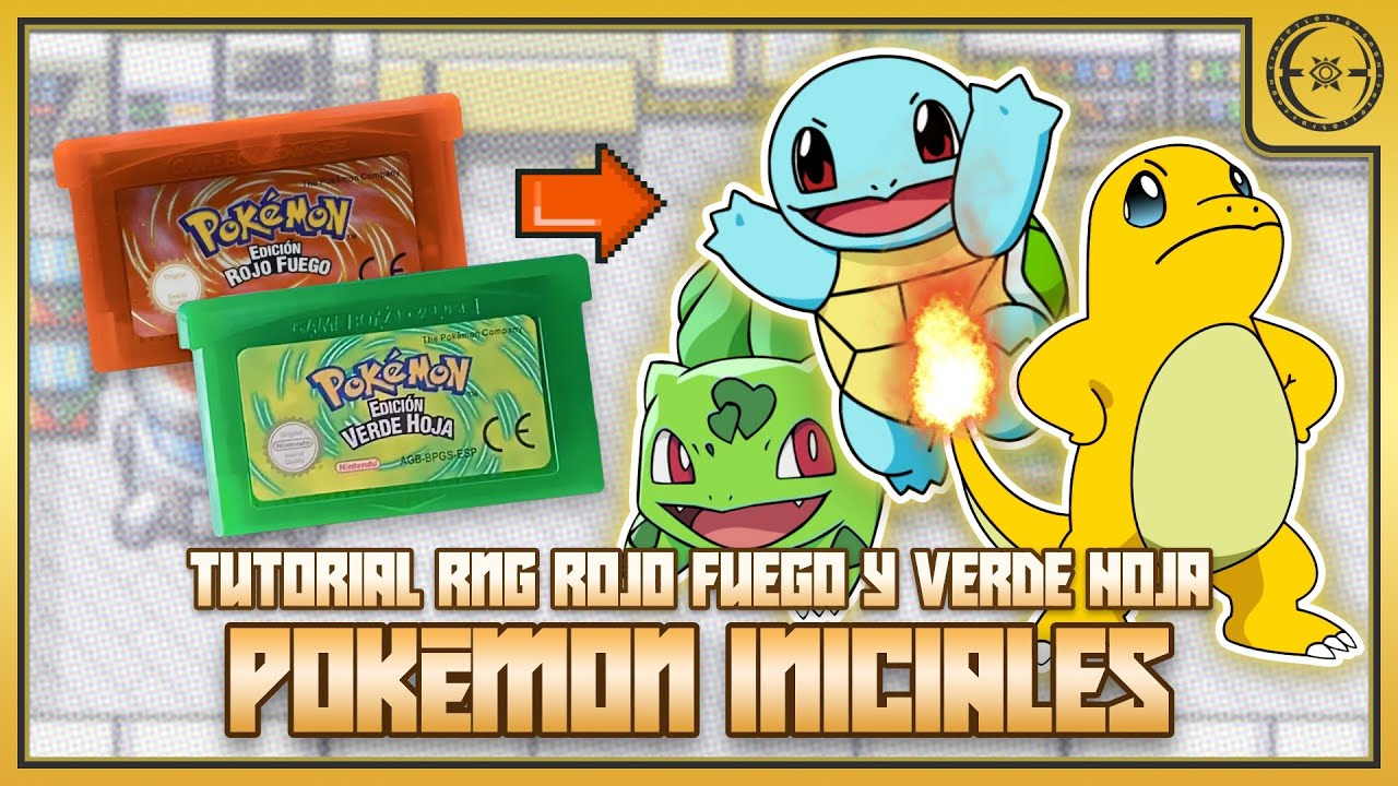 Como conseguir a los INICIALES SHINY y tu ID SECRETO en ROJO FUEGO Y VERDE HOJA | Tutorial RNG