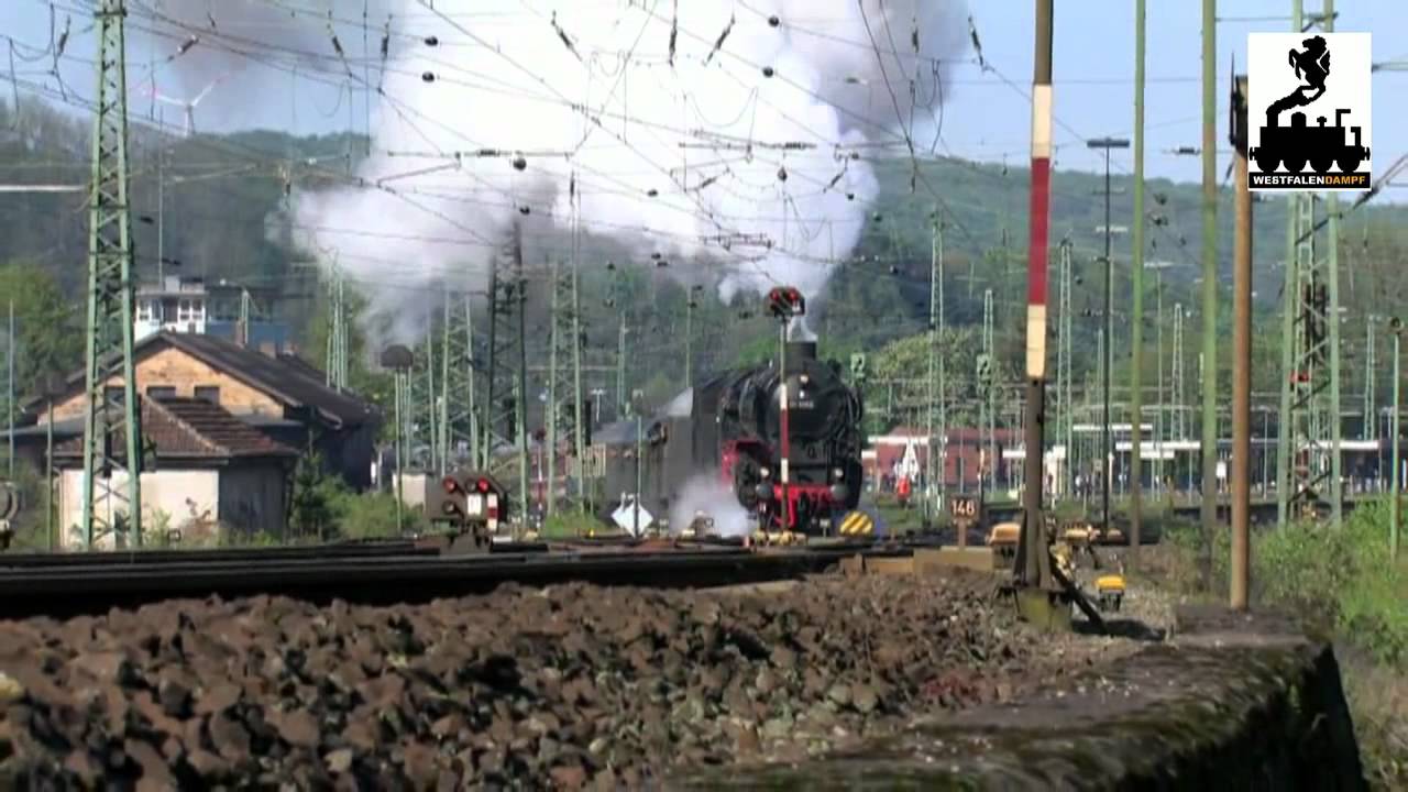 Mit schnellem Dampf nach Hamburg - 01 1066 im Einsatz am 17.05.2012