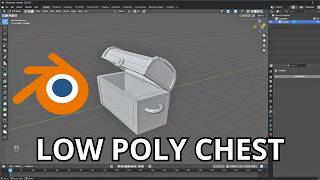 How to Model a Low Poly Chest in Blender (Beginner Friendly)