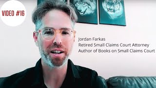 Win in Small Claims Court - Video 16 - Top 6 Tips to Improve Your Trial Skills