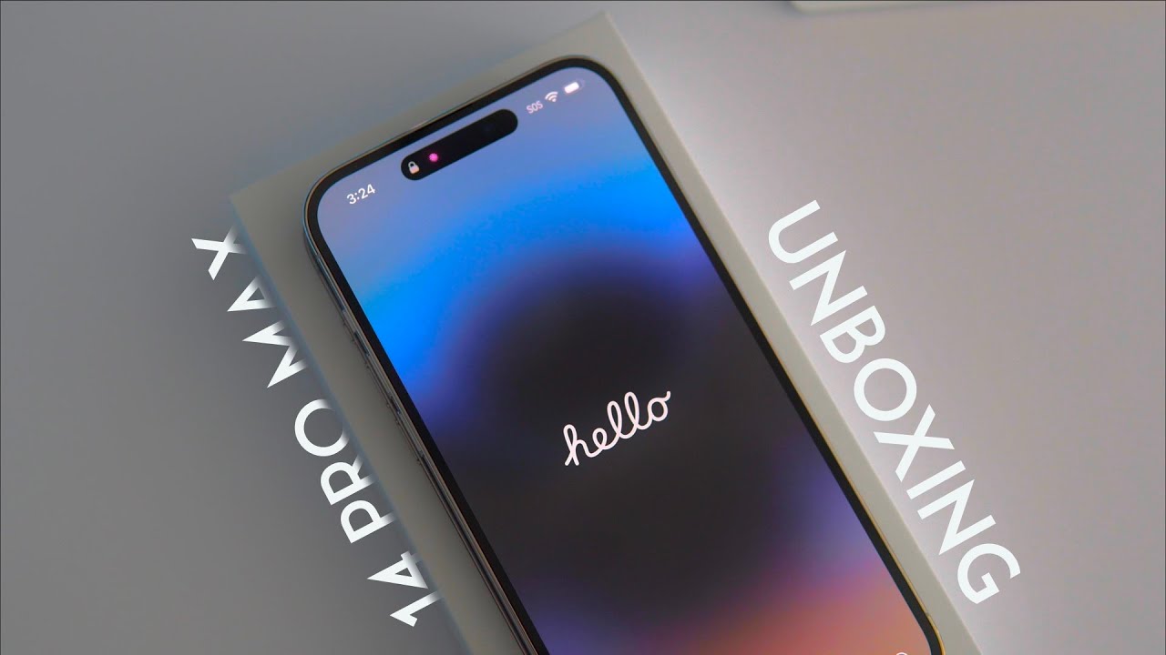 iPhone 14 Pro Max Unboxing and Setup | Silver | Aesthetic