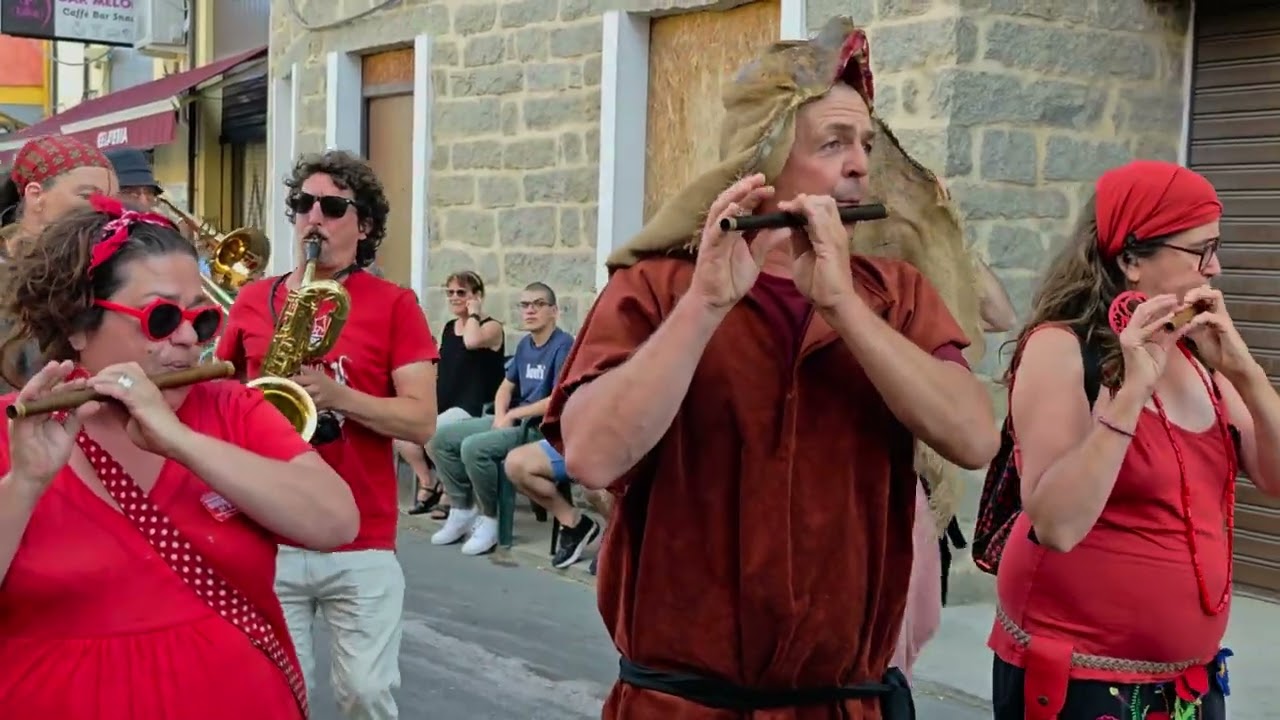 sardaigne 2025 les fifres à Fonni