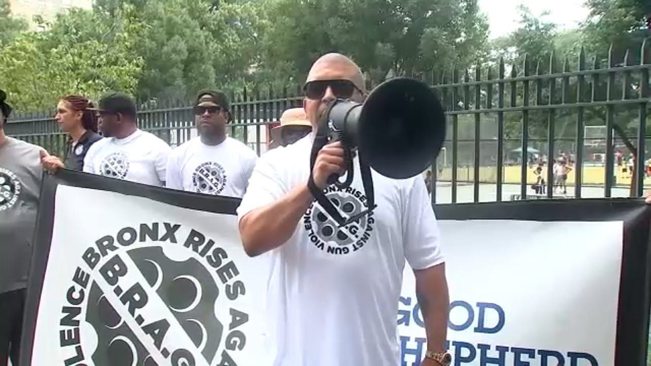 Bronx park shooting ignites rally calling for end to gun violence