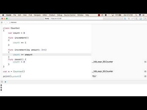 Swift 4 – Methods
