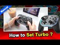 How to set turbo of iine phantom pro controller