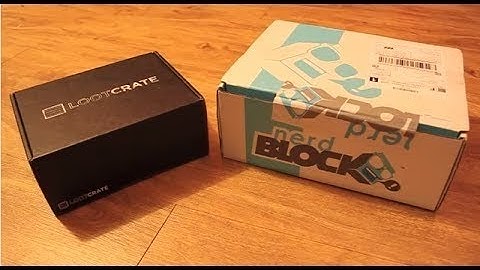 Loot Crate VS Nerd Block May 2015 (Unite The Stupid)