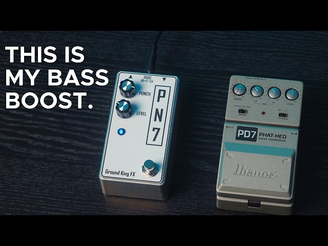 We Created A New Boost Pedal For Bass! | Ground King FX PN7