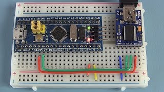 Getting started with the STM32 microcontroller  STM32F103C8T6 via Arduino