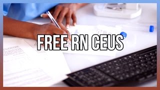 Free RN CEUS - Get Free Access Here