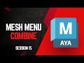 How to Use the Combine Option in Maya | Mesh Menu Tutoria | Hindi | #15