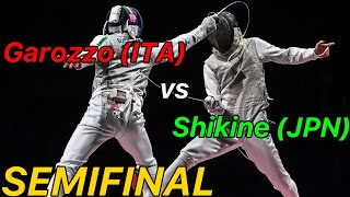 Tokyo 2021 [Semifinal] Garozzo (Ita) V Shikine (Jpn) Olympic Fencing Mens Foil Highlight