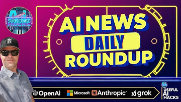AI News Roundup: OpenAI, Microsoft, Anthropic, Stargate Project, ManusAI  & More | Useful AI Hacks
