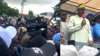 'WE ARE DOING OUR BEST' GOV. SEYI MAKINDE ADDRESS NUT & NAN'S PROTESTANT @ SECREATARIAT #ORIREATTACK