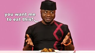 West African Uncles Try Each Others Spiced Meat (Suya)