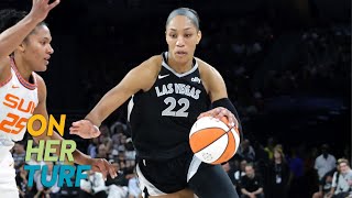 A'ja Wilson's signature logo will 'stand the test of time' | On Her Turf | NBC Sports