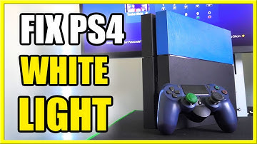 How to Fix WHITE LIGHT on PS4 & PS4 Pro Console (NO Video Signal or Frozen)