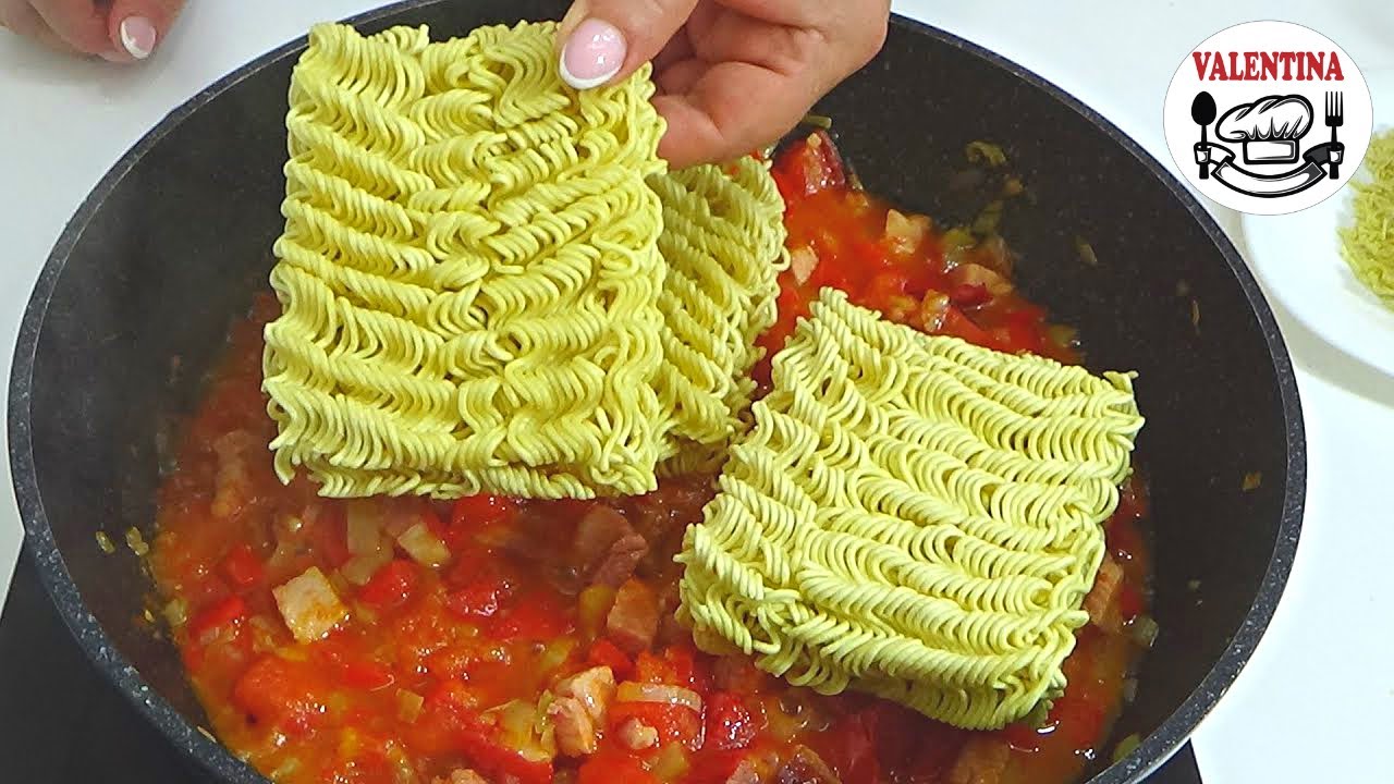 Ljudi ovo MORATE PROBATI❗ Sad mi je tek jasno🧐Zašto su TINEJDŽERI ODLEPILI ZA INSTANT NUDLAMA❗👌