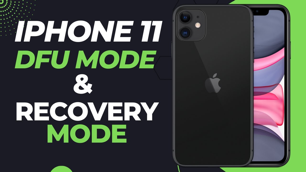 How To Enter DFU Mode And Recovery Mode On IPhone 11 IPhone 11 Pro how-to-enter-dfu-mode-and-recovery-mode-on-iphone-11-iphone-11-pro