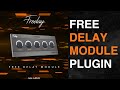 Freelay  free delay module plugin audio demo