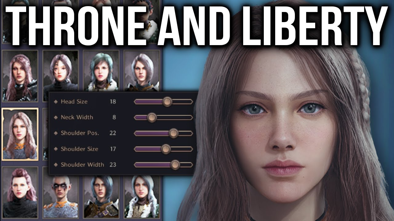 Get a Glimpse of Throne and Liberty's Character Creator Ahead of