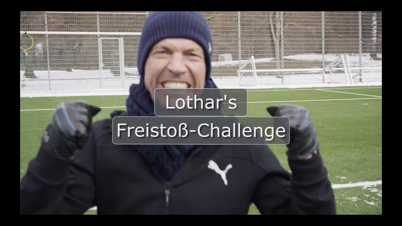 Lothar Matthäus I Lothar's Freistoß-Challenge I Freekick-Challenge