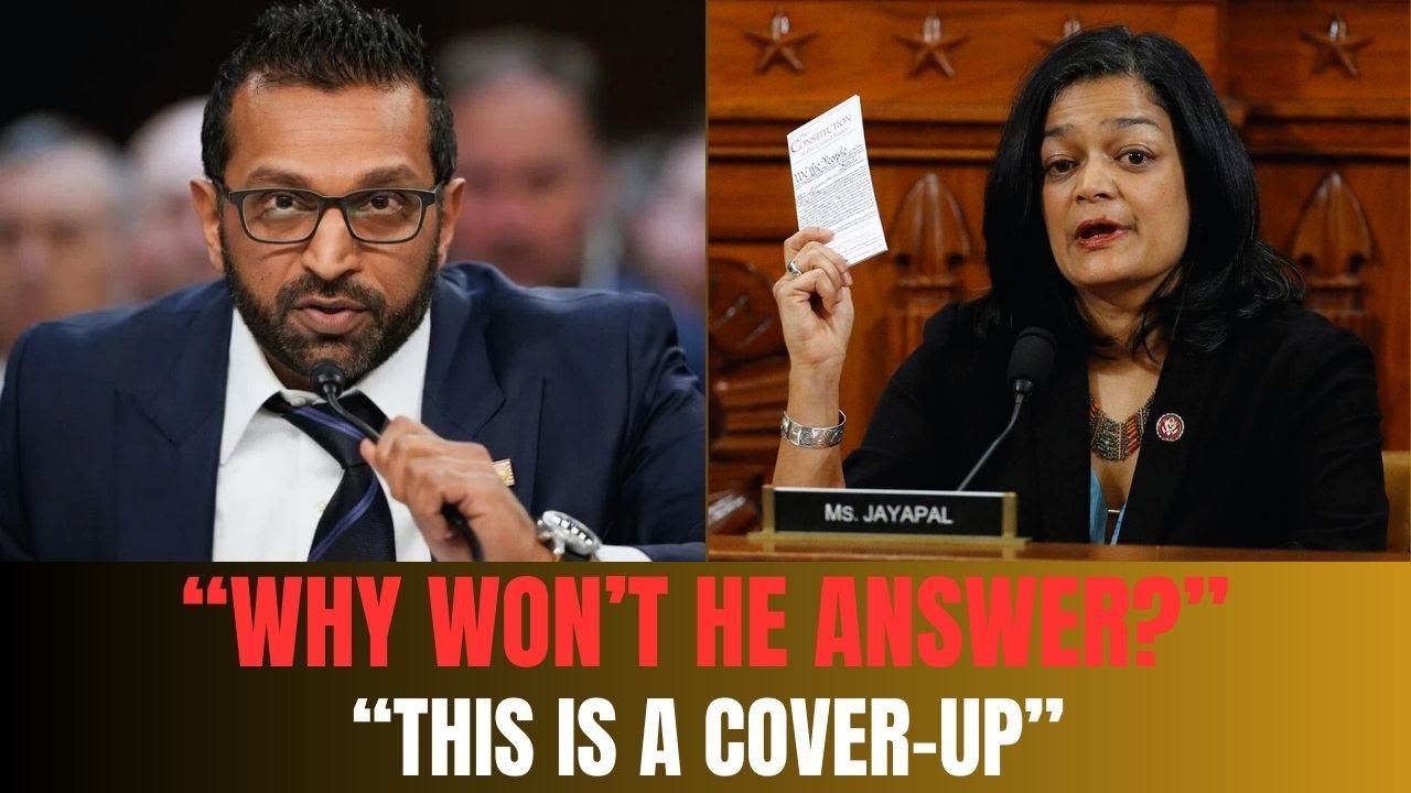 TRUMP,EPSTEIN AND THE FBI:JAYPAL DROPS A BOMBSHELL IN CONGRESS