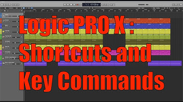 Logic Pro X - Key Command Shortcuts Tutorial
