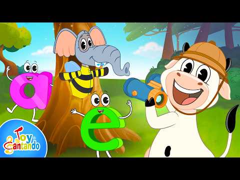 Veo Veo 👀 | Canción Infantil para Aprender las Vocales | Toy Cantando 🐮