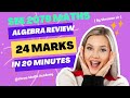 SEE 2079 Maths | Algebra Review 24 marks in 20 minutes | BY SHRAWAN SIR @KarnaMathsAcademy