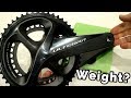 Overview of the Shimano Ultegra R8000 Crankset review and actual weight