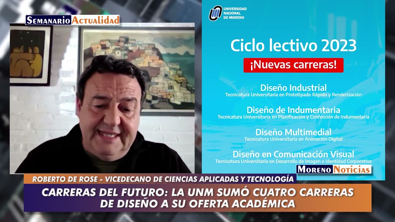 Pensando en el futuro: La UNM sumó cuatro carreras de Diseño a su oferta académica