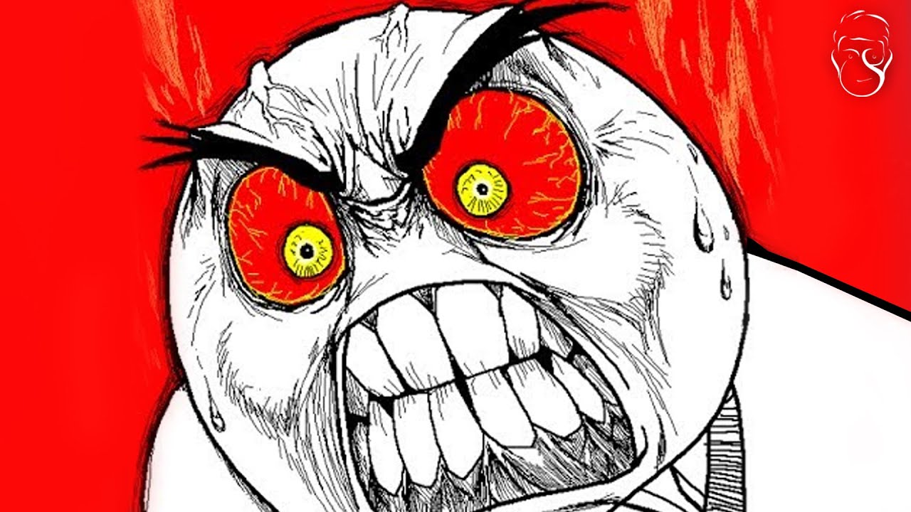 Злой мем рисунок