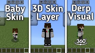 TOP 3 UNIQUE SKIN TEXTURES: Baby Skin, 3D Skin Layer, & Derp Visual! screenshot 3