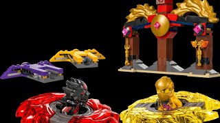 LEGO Ninjago Dragons Rising S3: Dragon Spinjitzu Battle Pack 71826 speed build and review 