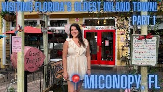 Visiting Florida’s Oldest (inland) Town!! | MICONOPY, FL | The Yearling Cabin & Restaurant | PART 1