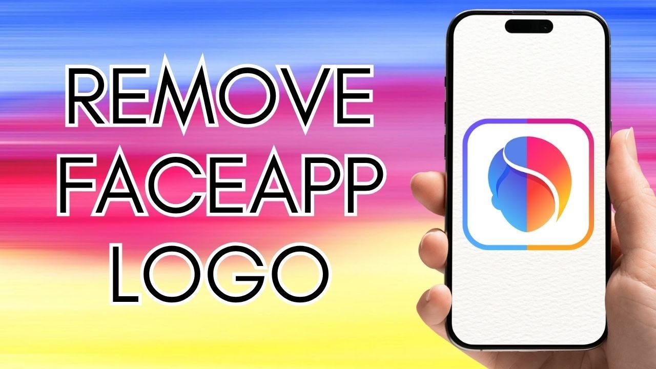 How To Remove The FaceApp Logo