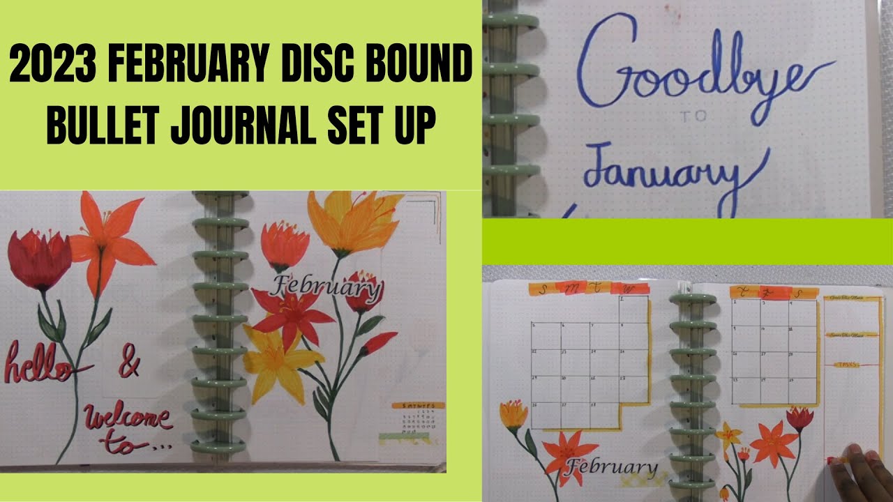 Happy Planner Style A.K.A. Discbound Bullet Journal Plan With Me