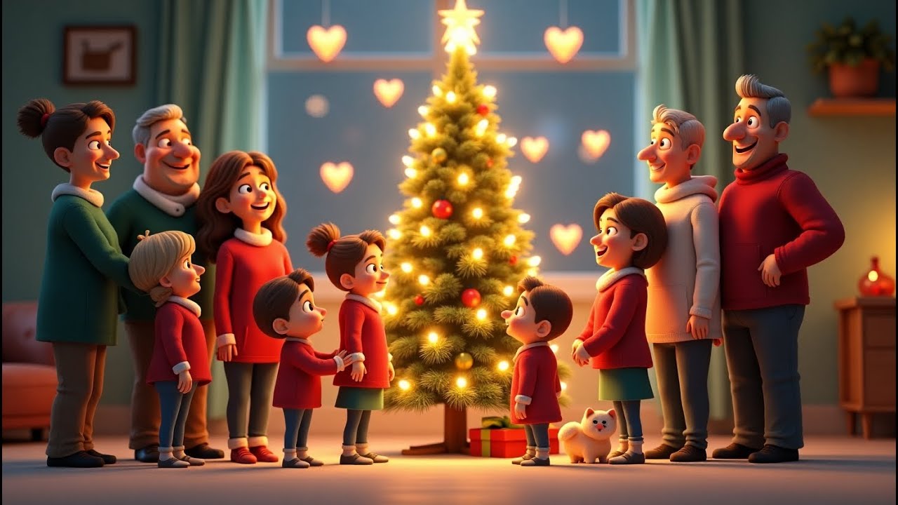 🎄 The Twelve Days of Christmas | Family Version Song for Kids | Mommy ...